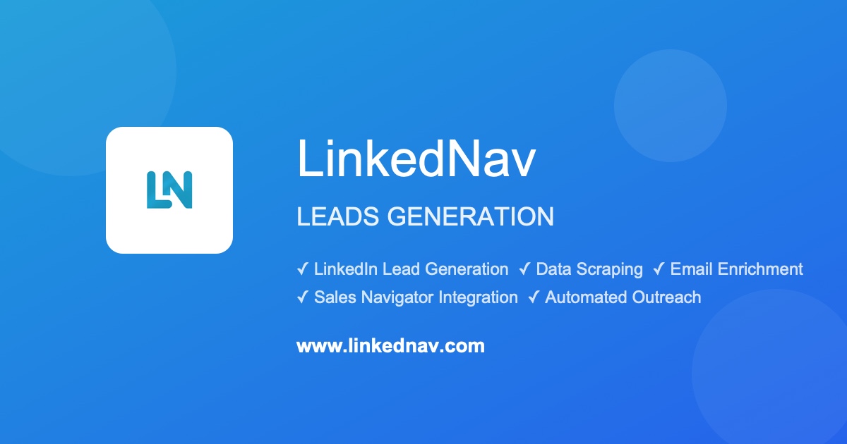 LinkedNav screenshot